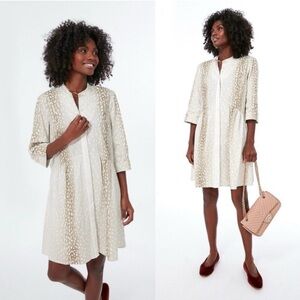 TUCKERNUCK Antelope Royal 1/4 Sleeve Shirtdress Size Large